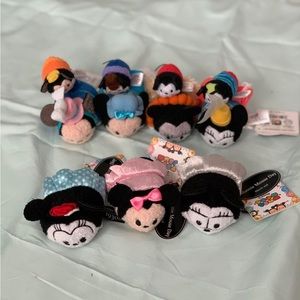 New Disney Minnie Mouse Day Tsum Tsums set of 7 Japan
